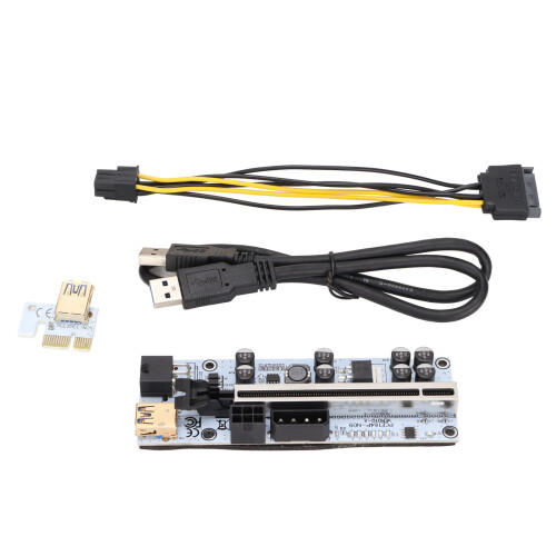 Graphics Extension Card, Stable Power Supply with Solid Capacitors for Multi-layer Shielded Wire Compatibility, Independent Power Supply for Fast Data