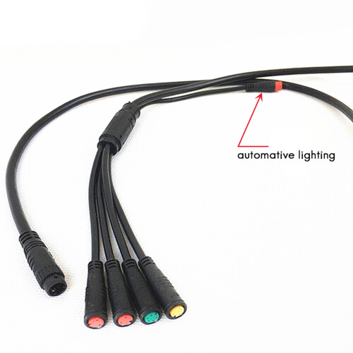 E-Bike 1T5 Extension Cord Cable Waterproof Connect 2