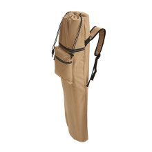 Double Rocker Skateboard Backpack Land Surfboard Bag Longboard Bag Skateboard Carry Bag Accessories,Khaki L