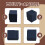 Card Case Deck Box Sleeved Cards Deck Game Box for Yugioh  Binders: 100+, Drak 3