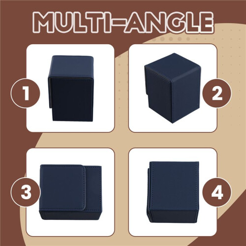 Card Case Deck Box Sleeved Cards Deck Game Box for Yugioh  Binders: 100+, Drak 2