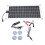 30W 12V Waterproof Polycrystalline Solar Panel Kit with Battery Clip 2