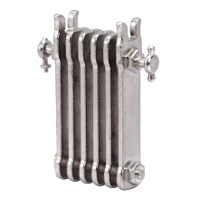 1/12 éChelle Maison de PoupéE Miniature Alliage Radiateur Simulation Accessoires de Chauffage pour Maison de PoupéE DéCoration Meubles de Maison