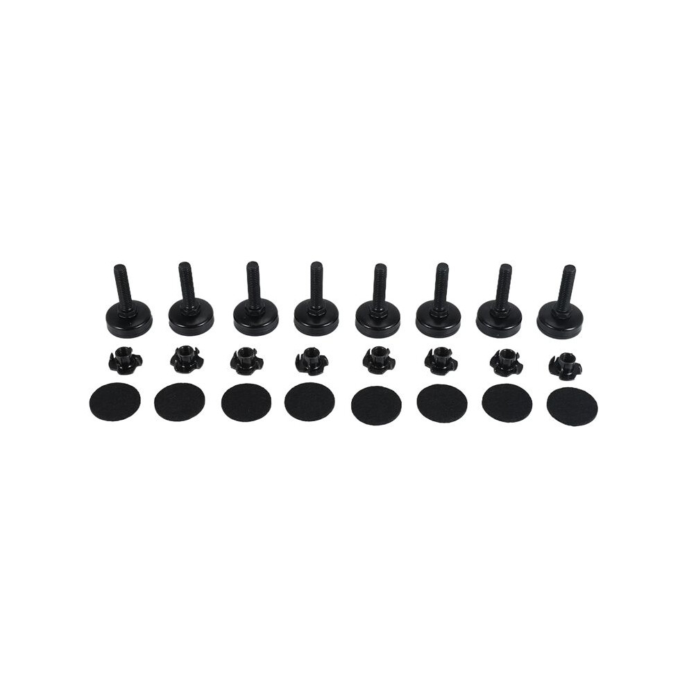 8Pcs Furniture Levelers Heavy Duty Furniture Leveling Feet Adjustable Leg Levelers For Cabinets Tables Chairs Raiser 6032016940234