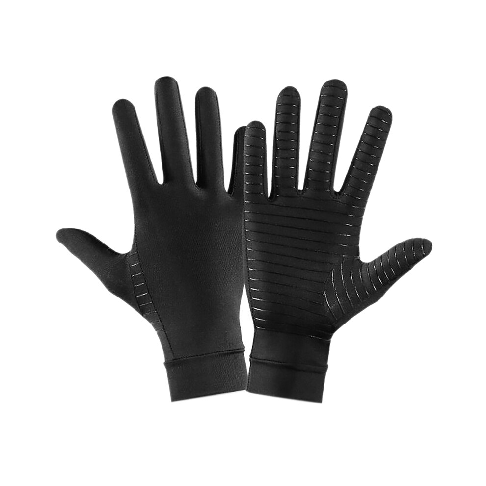 Semoic Light Arthritis Compression Gloves Women Men Relieve Han