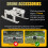 Landing Gear for   / 2/ SE Quick Release Height Extended Leg Protector Feet Extensions Accessories 2