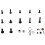 500PCS RC Car Screws Kit M3 Hex Nut Shell Buckle R 5