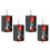 4Pack Ceiling Vibration Damping Mounts, Spring Vibration Isolator for Soundproof and Shockproof for Theater Studio 1
