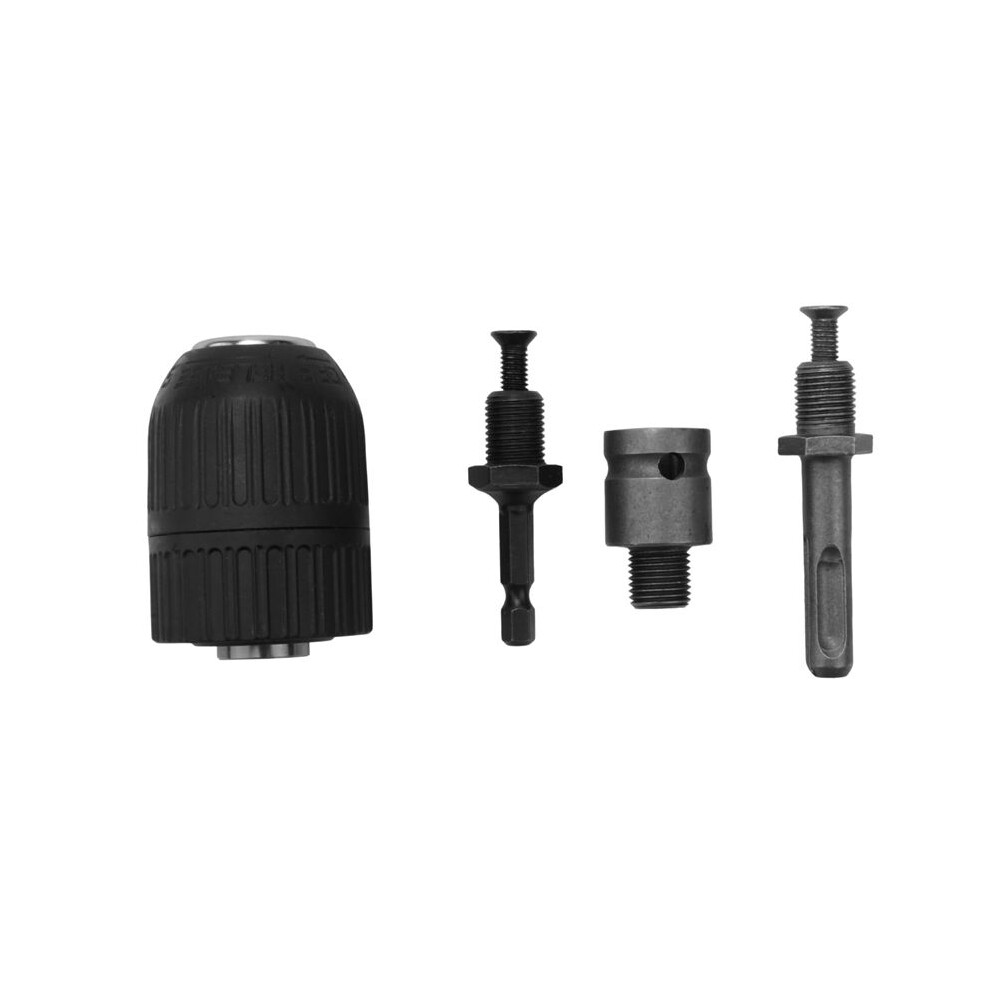 4Pcs Keyless Drill Chuck Conversion Tools, 13Mm Keyless Drill Chuck, Used For Impact Wrench Conversion Hardware Tools 6034256877875