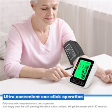 Macchina per il Monitoraggio Della Frequenza Cardiaca con Monitor Digitale Automatico Della Pressione Sanguigna del Braccio, Memoria di Lettura 2X99,