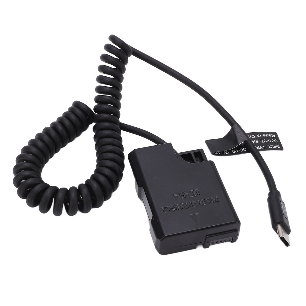 Nikon D5600 D5500 Type C Power Supply Decoded Dummy Battery 4091376667252
