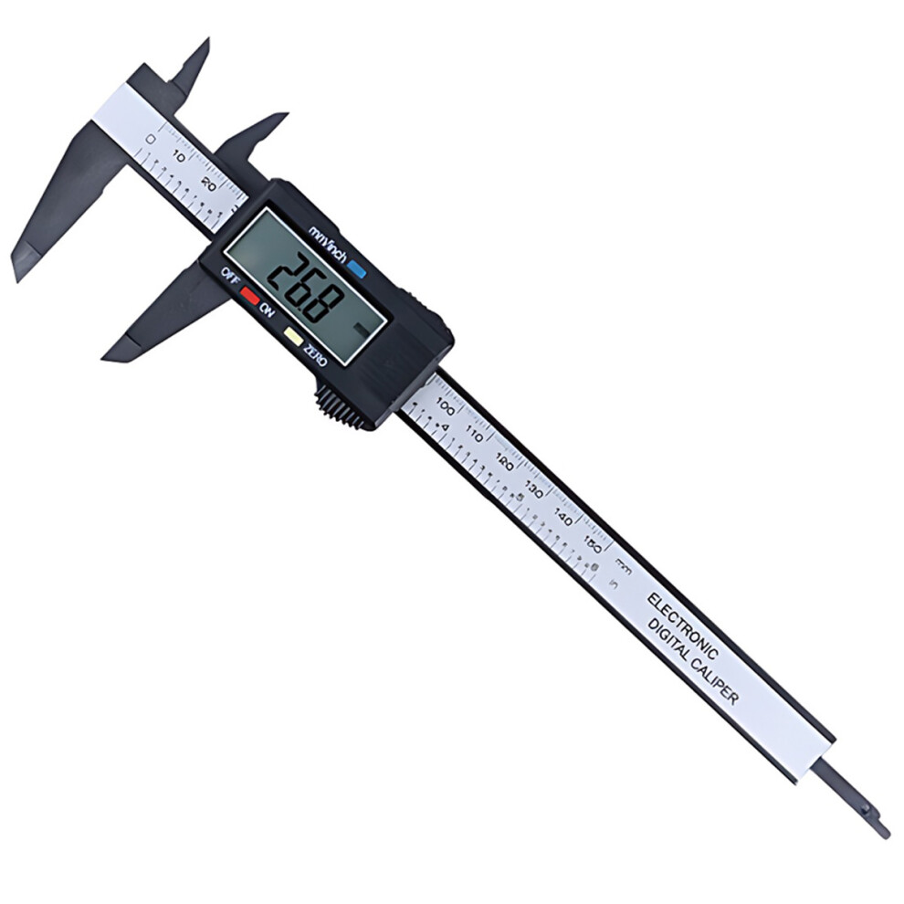 Digital Caliper For Precision Measurement, Large Lcd Screen Digital Vernier Caliper With Auto Off Feature, Inch And Millimeter Conversion Measuring 9358999824529