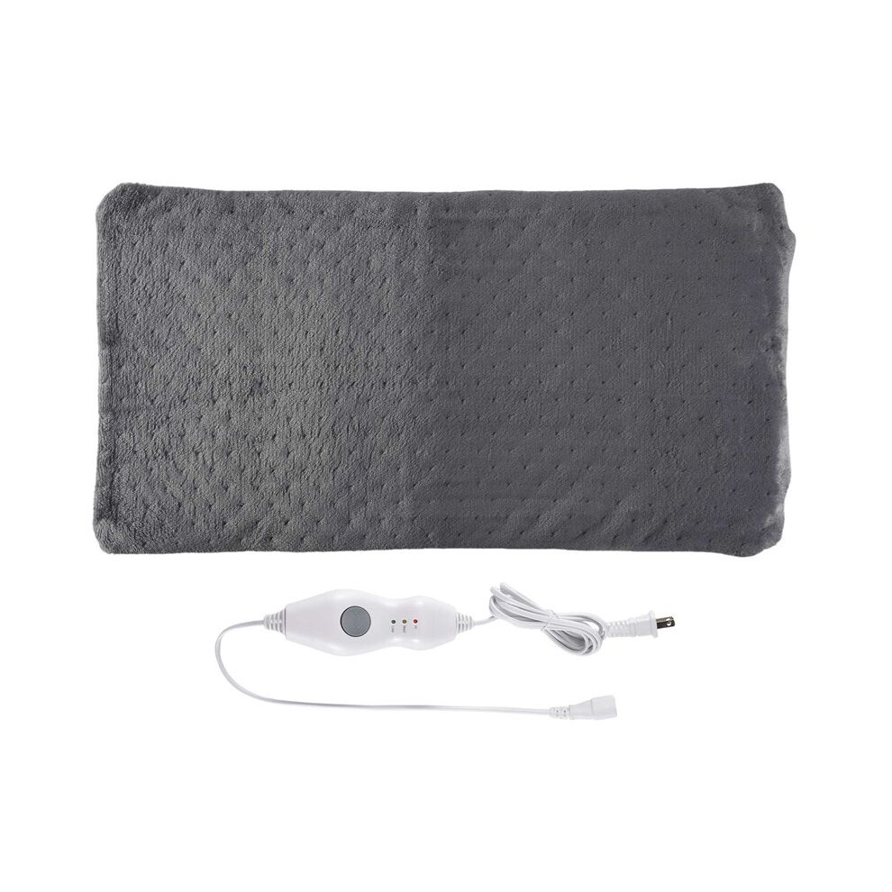 Extra Large Electric Heating Pad for Back Pain and Cramps Relief 12X24 Inch -Soft Heat for Moist & Dry Therapy US Plug