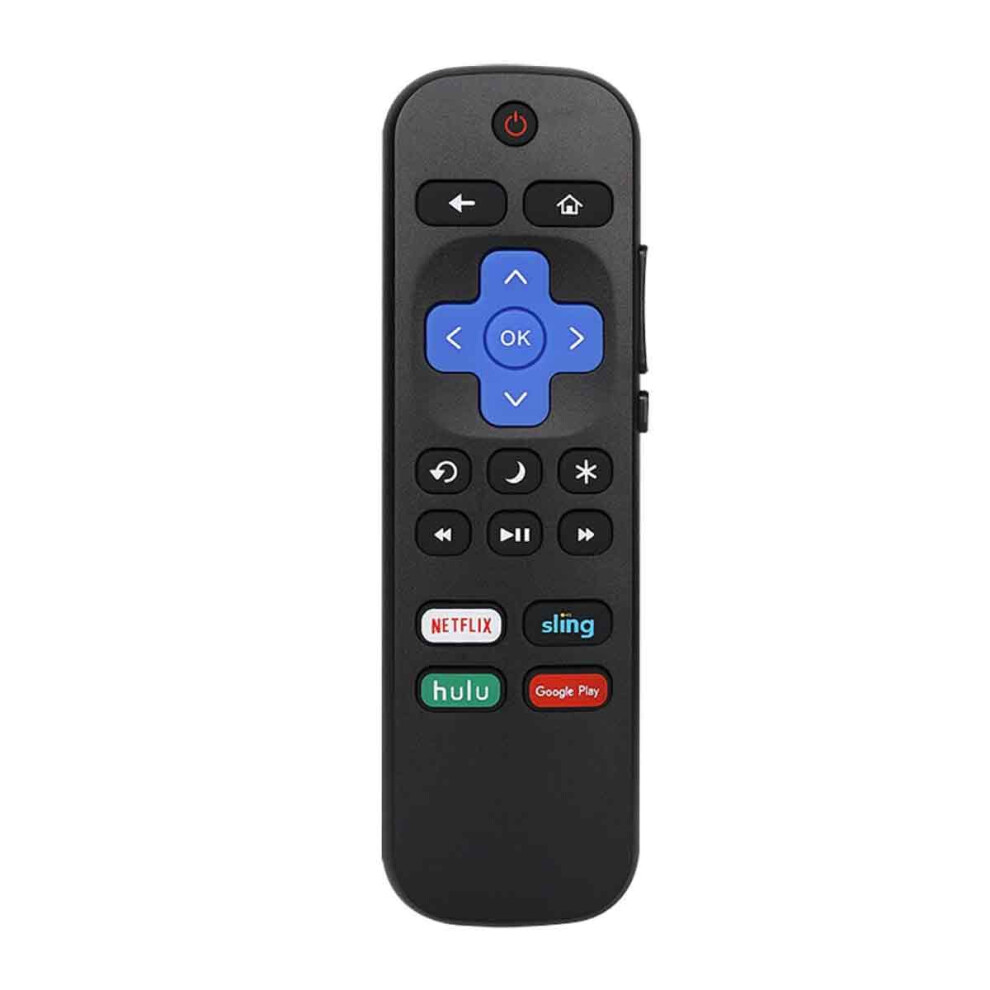 Replacement Remote Control For Roku Tv, Compatible With Roku Tv Infrared Remote No Pairing Required, Universal Remote Control With Shortcut Buttons 9358999824635