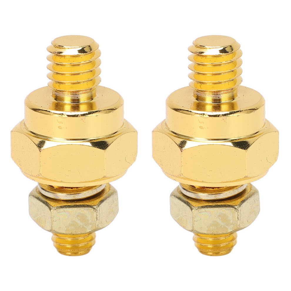 Battery Terminal Bolt Side Post Extender Brass Stud Standard Battery Side Post Anti Rust Material Sturdy Construction For Electrical Equipment 9448196698822