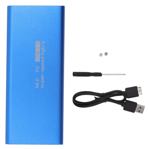 Boîtier adaptateur SSD mSATA - Design simple, finitions soignées, compatible GPU, Windows, macOS et Linux, compatible avec les emplacements