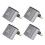 USB3.1Type C Αρσενικό σε USB A Θηλυκό Adapter90Degree Up Down Γωνία Μεταφοράς Δεδομένων Υψηλής 1