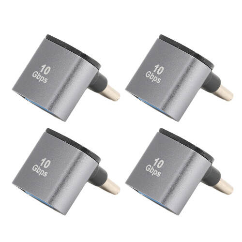 USB3.1Type C Αρσενικό σε USB A Θηλυκό Adapter90Degree Up Down Γωνία Μεταφοράς Δεδομένων Υψηλής