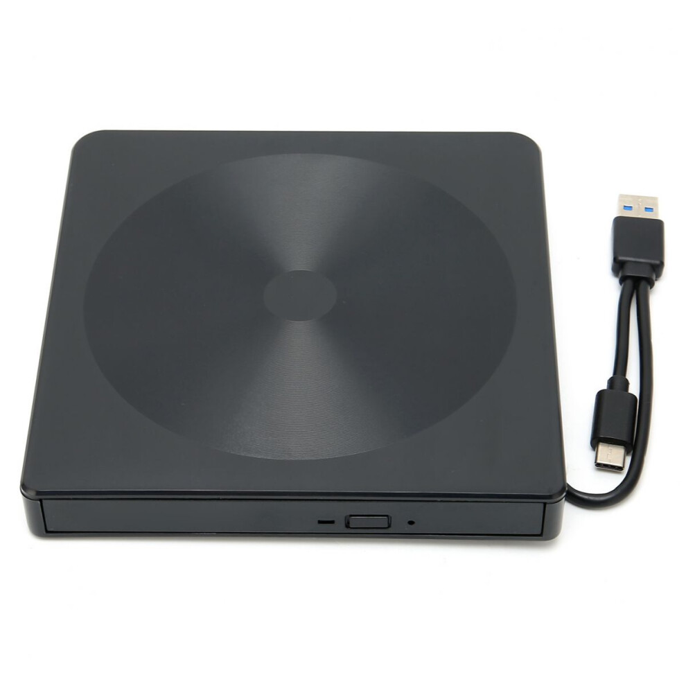 User-Friendly App Cd/Dvd Burner, Portable Player With Automatic Firmware Update For Laptop Desktop Mac, Windows 11/10/8/7, Linux Os, 24X Cd Burning 9175034059599