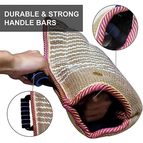 Dog Bite Training Sleeve with Full Bite Surface for German Shepherd and Pitbull Puppy Training 1