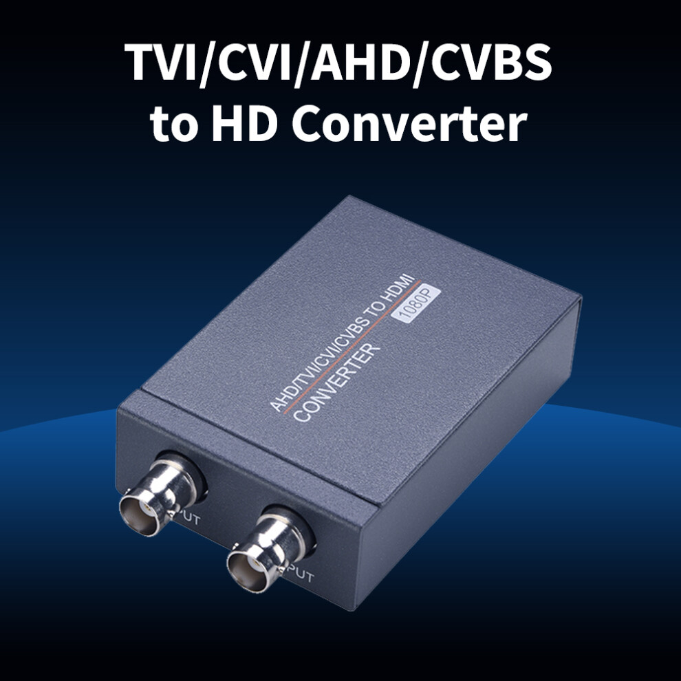 4-In-1 Tvi/Cvi/Ahd/Cvbs To Hdmi Converter 720P/1080P Support 8441376670428