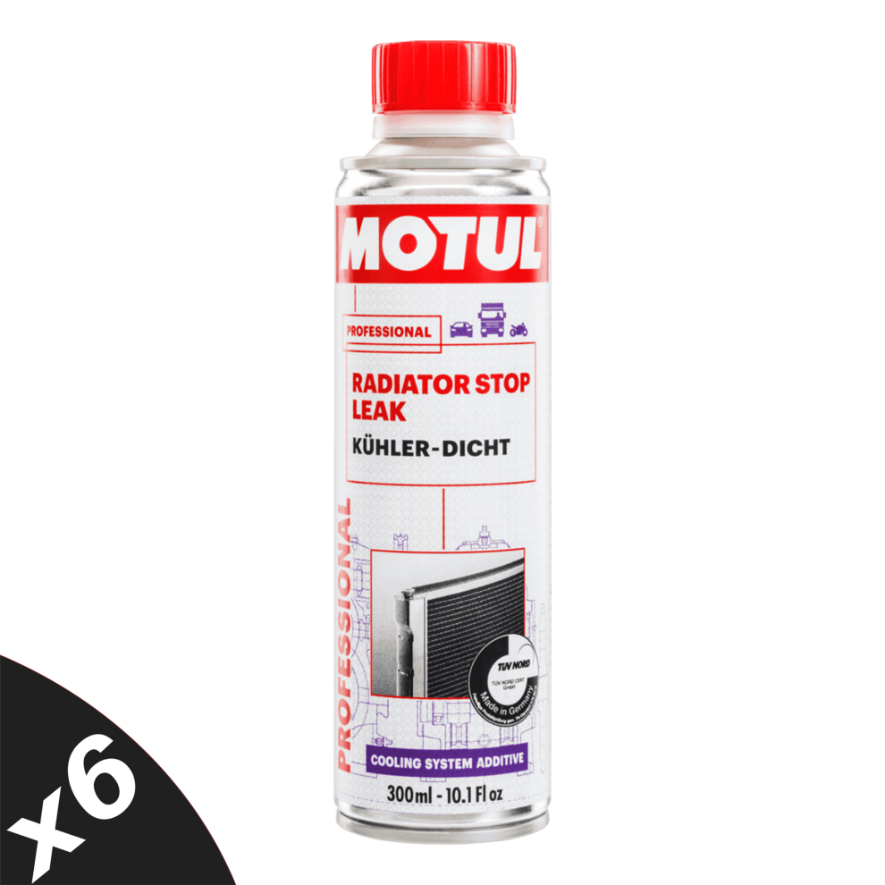 Motul Radiator Stop Leak Radiator & Hoses Stop Leak Cooling Car System 6X300ml 5056820574691