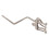 Marching Music Holder Silver Iron Portable Marching Stand Lightweight 10
