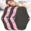 Comfortable 5pcs Washable Bamboo Charcoal Menstrual Pads 25cm 11