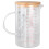 1000ml V-förmiger Messbecher aus Glas mit Bambusgriff 1
