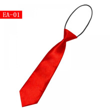 Pre-tied Necktie for Kids and Youth, Adjustable Neck Circumference Designed for Comfortable Fit, Easy to Use Fast-wearing Kids Tie with Elastic