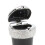 Universal Car Ashtray with LED Light DiamondStudded Smokeless Container White 12