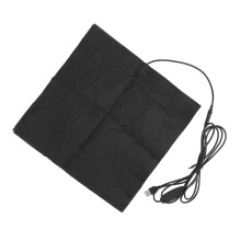 Faltbares Heizkissen 30x30cm USB Strom DC 5V Einstellbare Temperatur Schnellaufwärmen für Zuhause