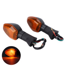 2 Stück Motorrad Blinklicht Blinker für Suzuki GSF600/1200 Gelb
