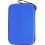 Square Table Tennis Paddle Bag Hard Case Portable Blue Paddle Box 3