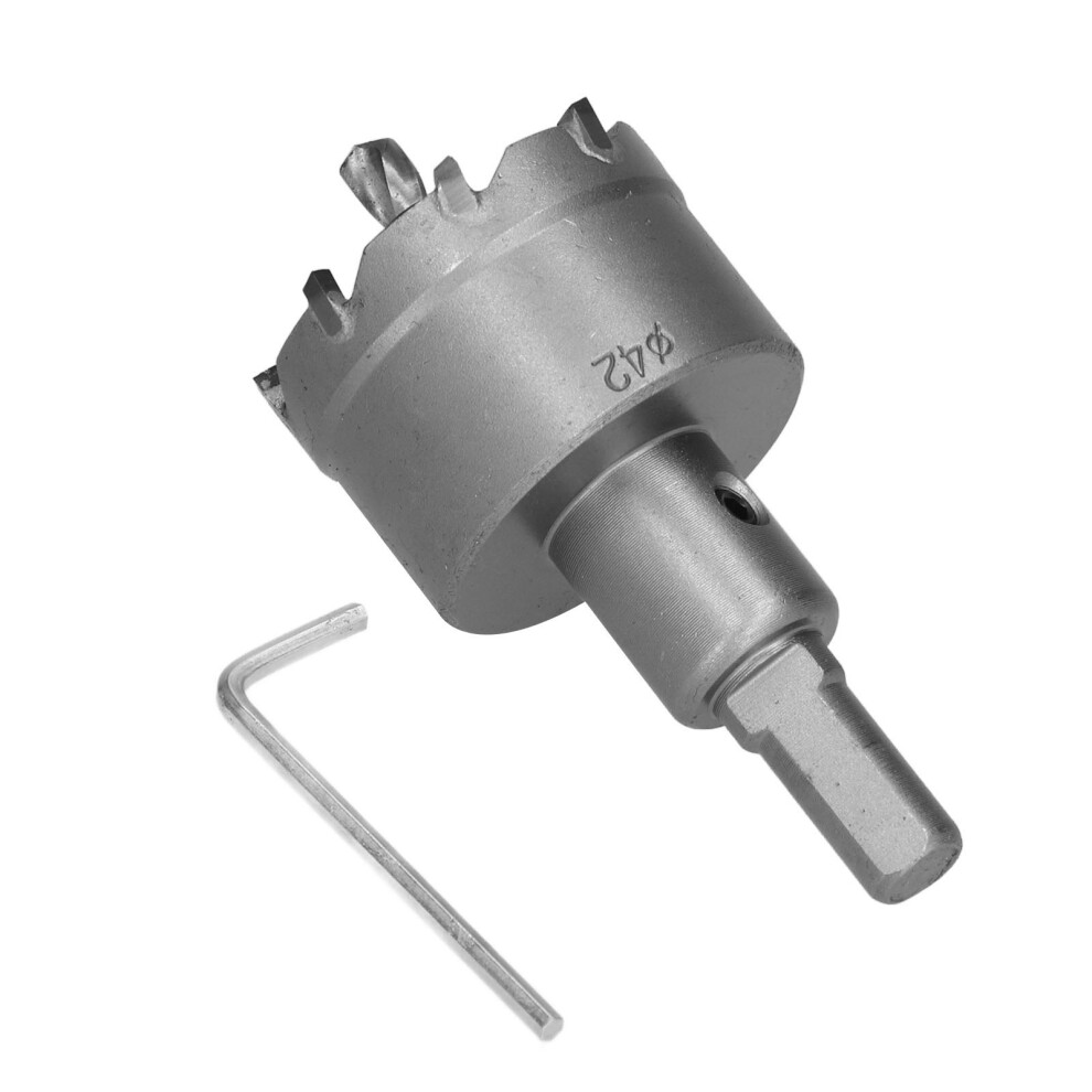 Heavy Duty 42Mm Carbide Teeth Hole Saw For Stainless Steel Metal Plate 8041376679409