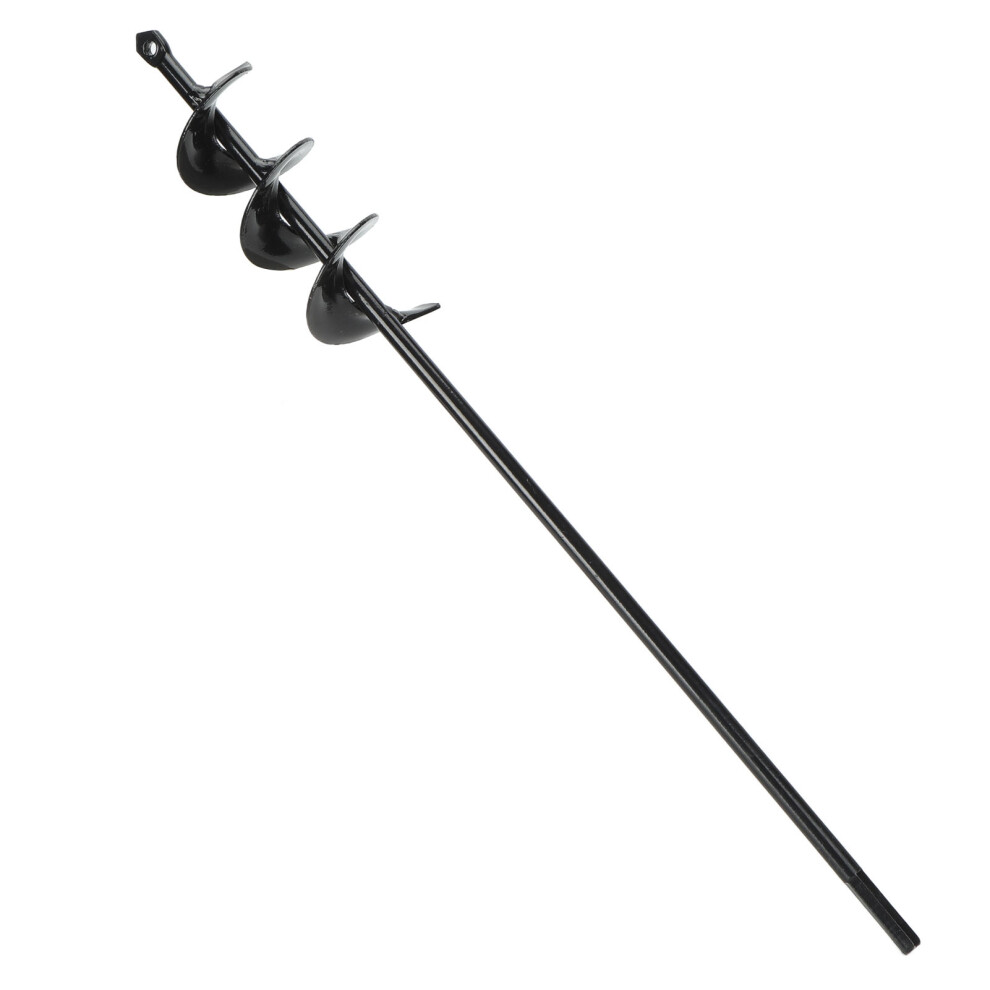 High Carbon Steel Hex Shank Auger Drill Bit For Planting 5X45cm Black 9321376679326