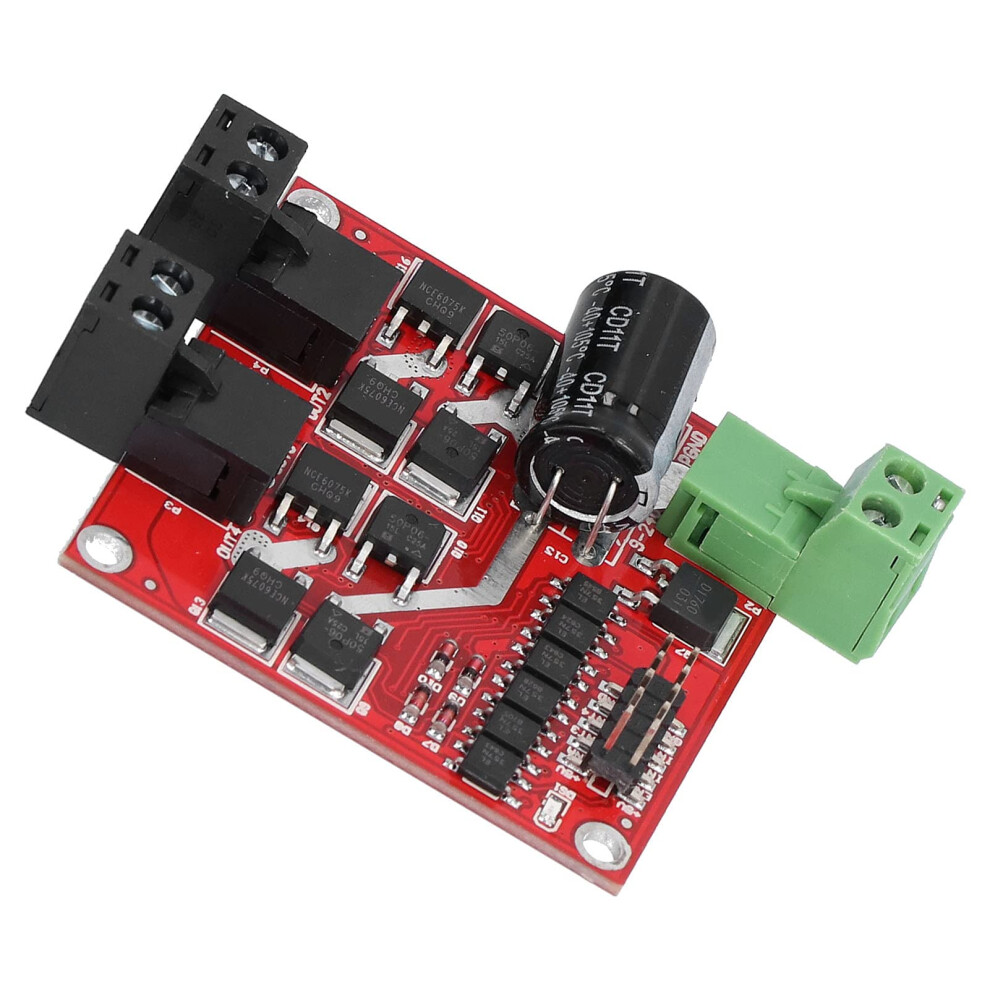 Dc Motor Driver Module 7A Current Dual Hbridge Controller With Overvoltage Protection 9347817715149