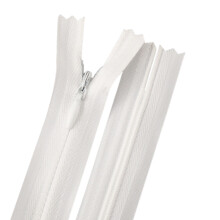 Nylon Coil Zipper For Craft Enthusiasts, Hidden Zipper With Self-Locking Mechanism, Simple Design And Beautiful Workmanship For Seamless Integration