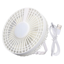 USB Desk Fan For Home Office, 3 Speeds Adjustable Quiet Cooling Fan With Rotatable Head And Wall Mountable Design, Portable Mini Fan For Indoor