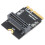 Διεπαφές PCIe: Προσαρμογέας M.2, Υποστήριξη NVME SSD, Ακριβής ευθυγράμμιση ακίδων για 5