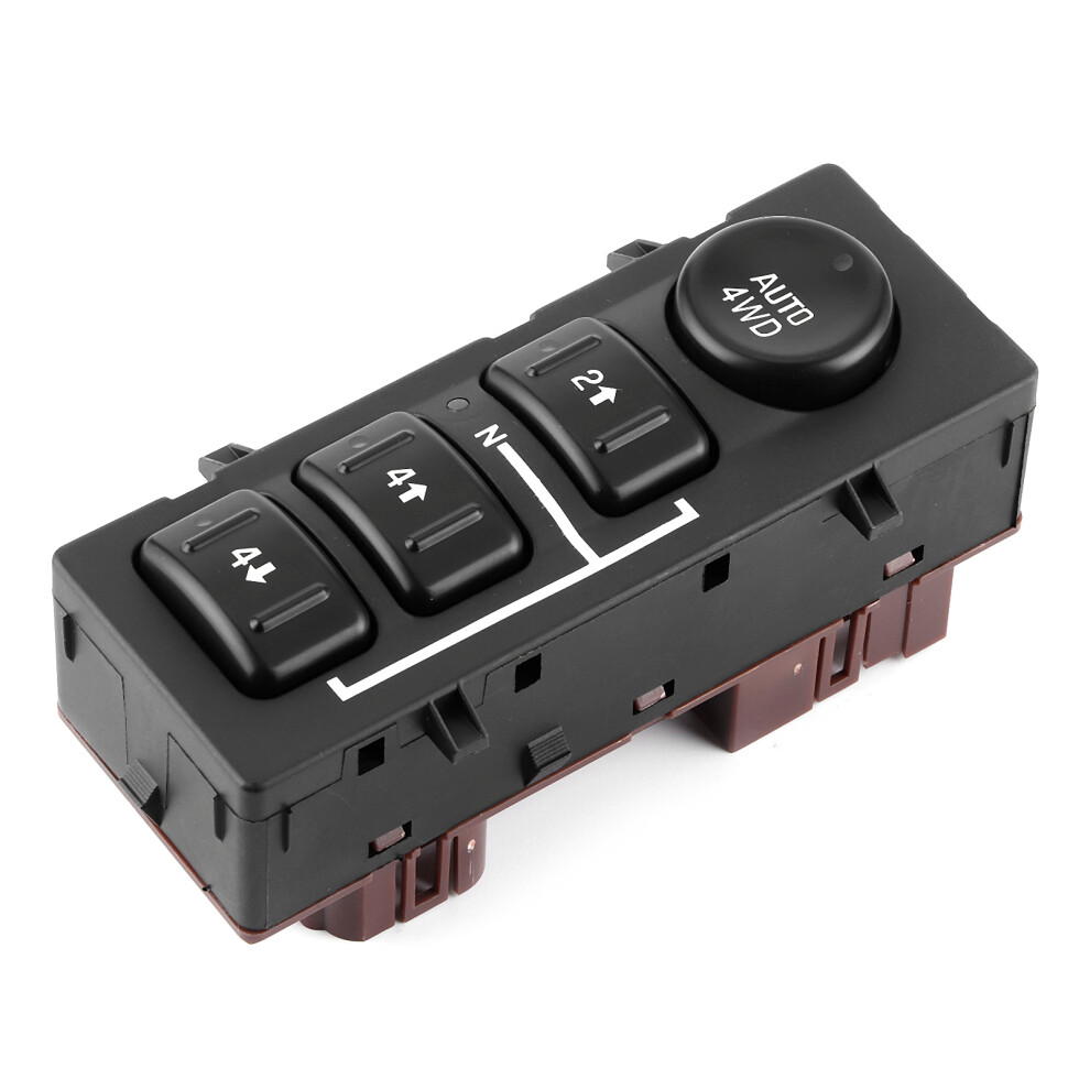 4Wd Selector Switch Transfer Case Control For Chevy Silverado Tahoe Suburban Gmc Sierra Yukon Cadillac Escalade Direct Replacement Plug And Play Easy 9358999885667