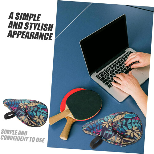 Gourd Shaped Large Table Tennis Paddle Case Hard Protective Cover Scratch Resistant Bat Bag Storage For Multiple Rackets 1