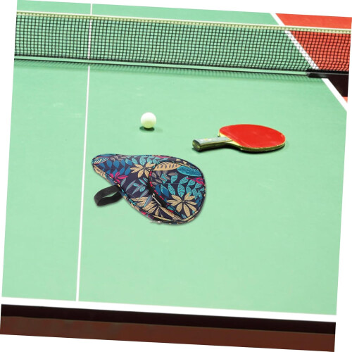 Gourd Shaped Large Table Tennis Paddle Case Hard Protective Cover Scratch Resistant Bat Bag Storage For Multiple Rackets 2