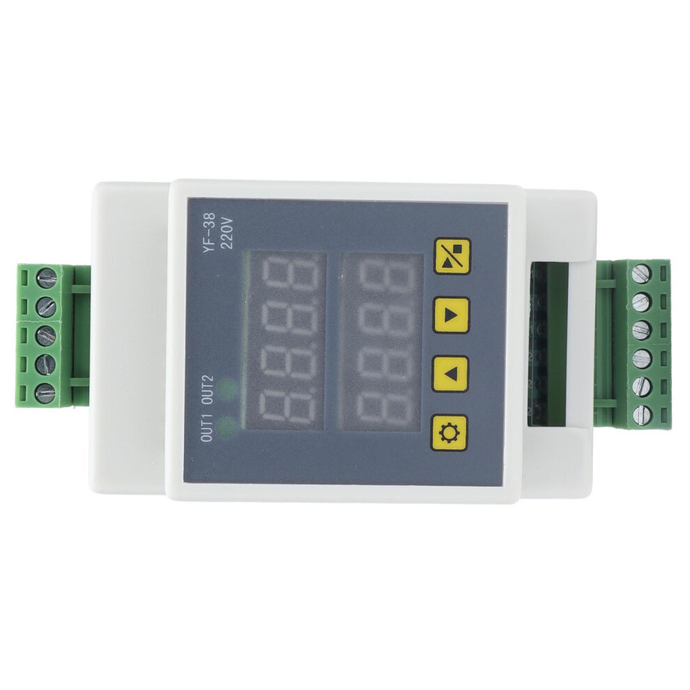 Delay Relay Pulse Trigger Switch Yf-38Ac220v, 0.01S-999Min, 10A 8491376689197