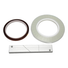 1/4 Inch Tape Splicing Set - Aluminum Alloy, Gold Leader