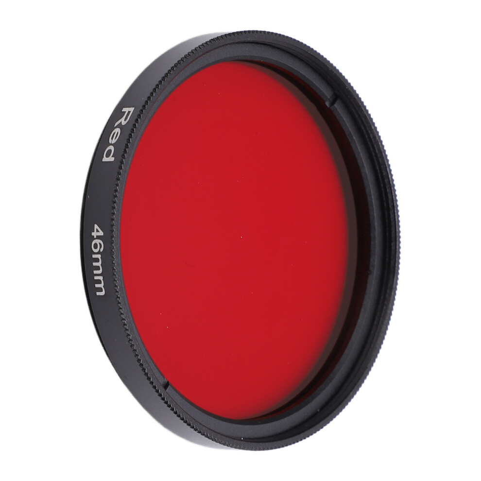Waterproof 46Mm Lens Filter For Nikon Camera Aluminum Optical Glass Red 6921376691835