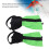 Kids Outdoor Beinschutz Waterproof Windproof Adjustable Grün 3