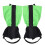 Kids Outdoor Beinschutz Waterproof Windproof Adjustable Grün 2