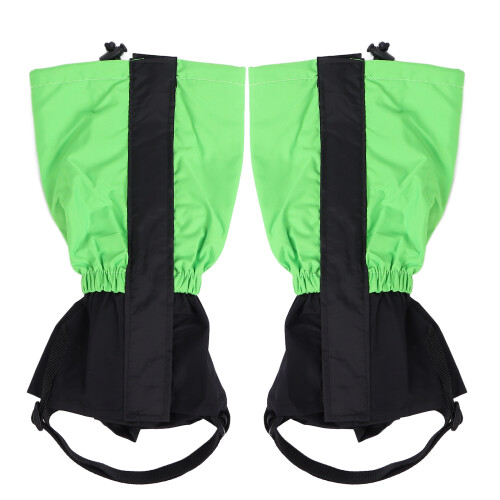 Kids Outdoor Beinschutz Waterproof Windproof Adjustable Grün 1