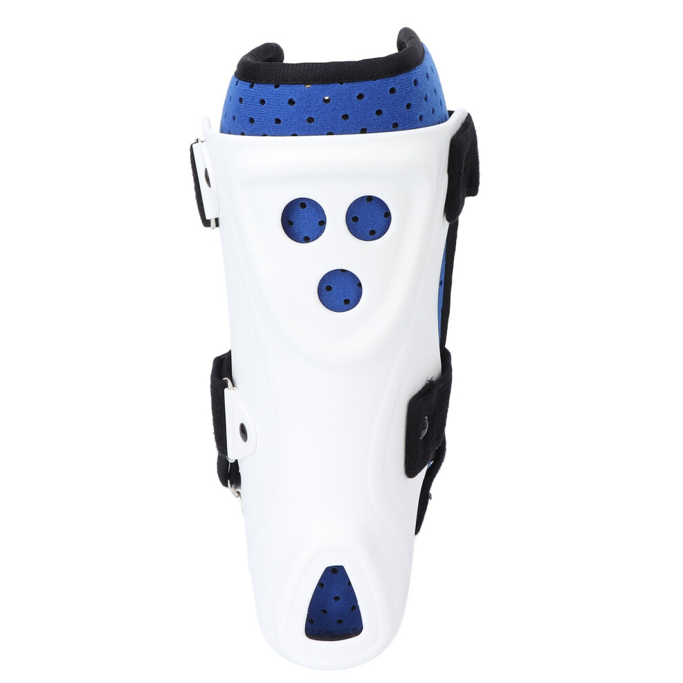 Short Ankle Foot Drop Brace with Front Protection Plate for Fractures, Sprains & Injuries
